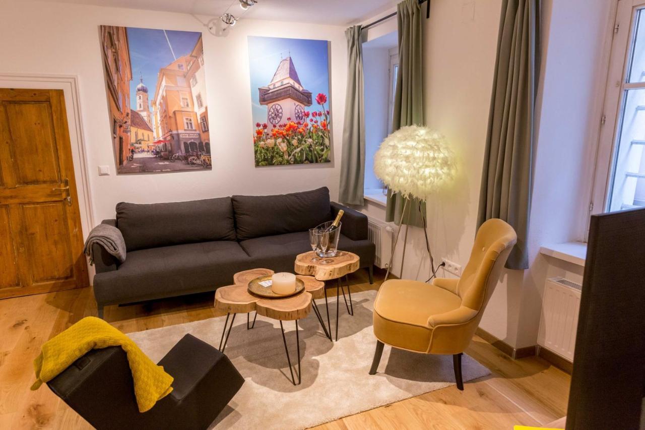 Charming 45M2 Apartment In Heart Of กราซ ภายนอก รูปภาพ